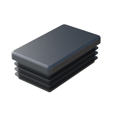 TAPPO PER TUBO RETTANGOLARE 120x60 CAPPA DISTRIBUITO DA OGF PLASTICA 