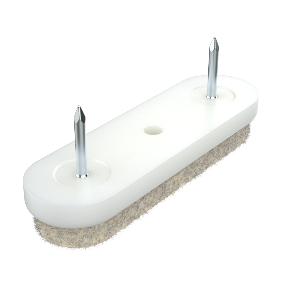 Il nostro inserto tondo LQSFA con chiodino e feltro è ideale per l´applicazione sui mobili e la protezione delle superfici più delicate. Il feltro, realizzato in lana di prima qualità, assorbe il rumore prodotto dai movimenti, mentre il corpo in plastica è realizzato in polistirene.<br>
<br> 
Esiste la possibilità di produrre colori speciali su richiesta.