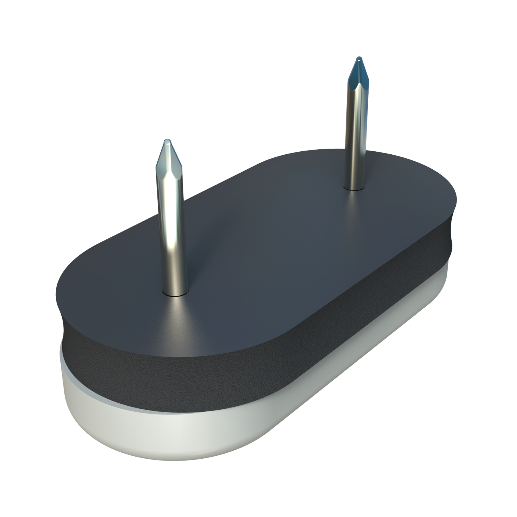 Il nostro inserto ovale LQST con chiodino è ideale per l´uso in mobili in quanto serve per evitare graffi su superfici delicate. Il materiale in cui viene realizzata la parte a contatto con il suolo è il polietilene ad alta densità (HDPE), che fornisce resistenza agli urti oltre ad un´eccellente resistenza chimica e termica. Il materiale del corpo è realizzato in PVC semirigido, che funge da riduttore del suono oltre ad assorbire vibrazioni e urti.<br>
<br>
Esiste la possibilità di produrre colori speciali su richiesta.