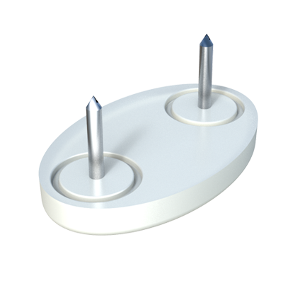 Il nostro coperchio ovale con chiodi è ideale per mobili. Si può fornire con feltro: LQSFW. Anche, c'è in design rotondo: LQS e rettangolare: AKAAQ.