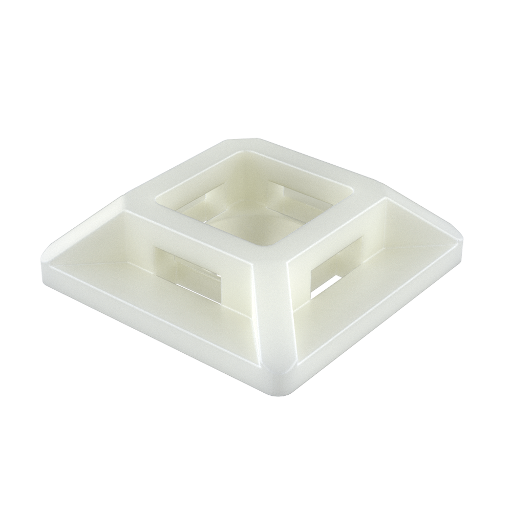 I sopporti per le flange si fissano con adesivo o due viti di testa piana. Sono ideali per applicazioni dove l`altezza è importante. Le sue 4 vie facilitano la entrata delle flange. Sceglie la flangia che più ti va bene nella nostra famiglia MB.