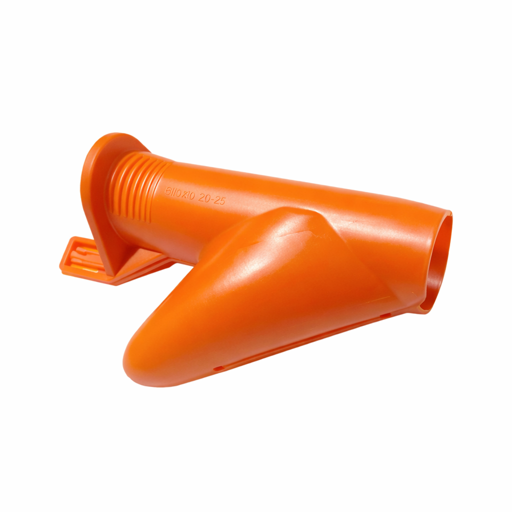 <p><b>Strumento manuale</b> progettato per facilitare l'installazione del proteggi cavi a spirale <b><a href='https://www.iscsl.it/organizzatore-di-cavi-flessibile/eba/'>EBA</a></b>, permettendo l'introduzione rapida, sicura e uniforme di cavi, tubi e conduttori all'interno della guaina.</p>
<p><b>Ottimizza il processo di montaggio</b>, riduce i tempi di installazione e minimizza la tensione meccanica sui cablaggi, evitando danni durante l'inserimento. <b>Riutilizzabile</b> e facile da usare in ambienti elettrici e industriali.</p> <p>Il riferimento 02010000233 è adatto a due diametri nominali (<b>Ø20</b> e <b>Ø25</b>).</p>