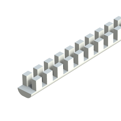 I protettori di spigole hanno un design in strisce (con forma di cerniera). Offrono una buona soluzione a i pannelli e piastre taglienti evitando danni a i cavi e ottenendo una buona finitura per il prodotto. È adatto per orifizi tondi, quadrati e di forma irregolare.