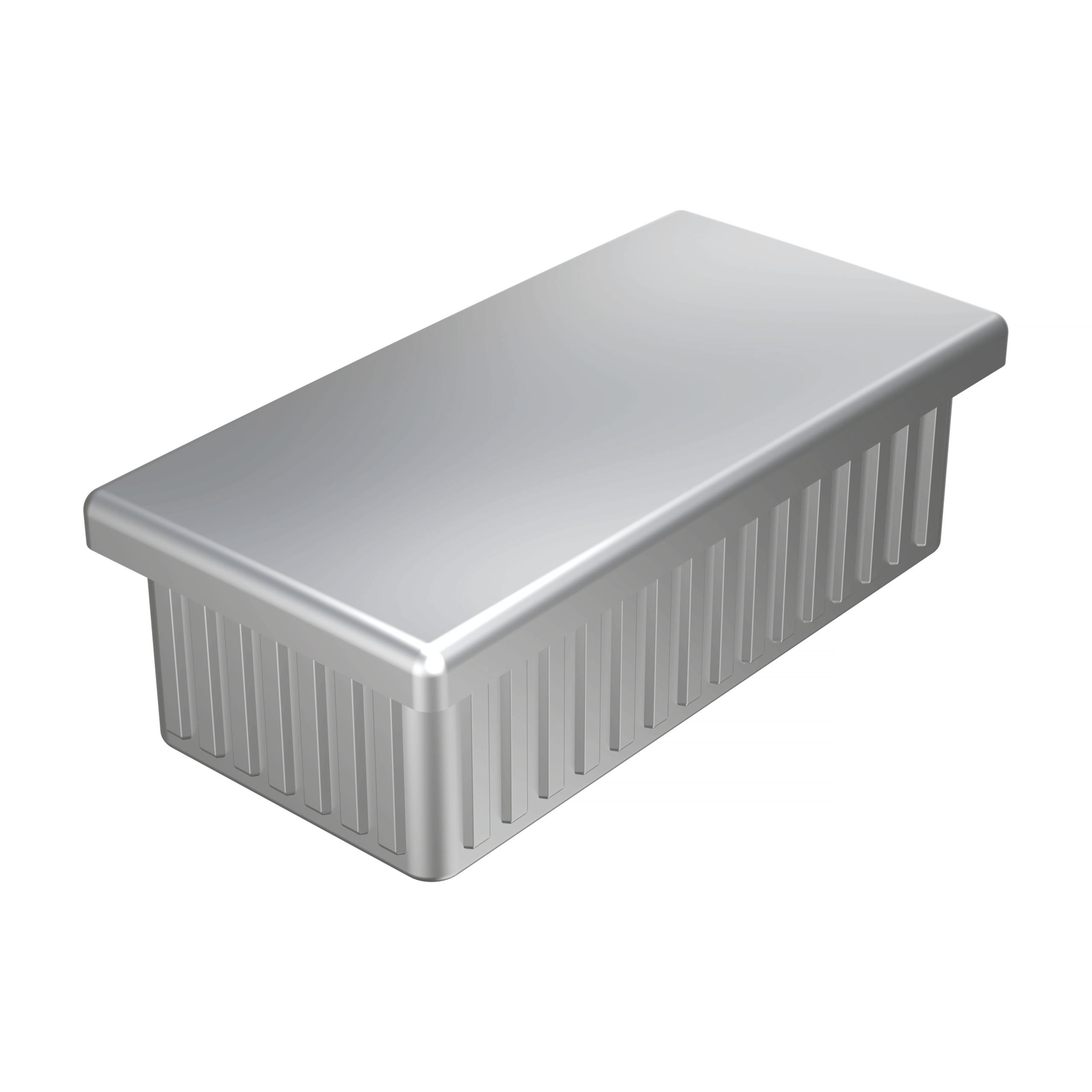 TAPPO PER TUBO RETTANGOLARE 150x70 CAPPA DISTRIBUITO DA OGF PLASTICA 
