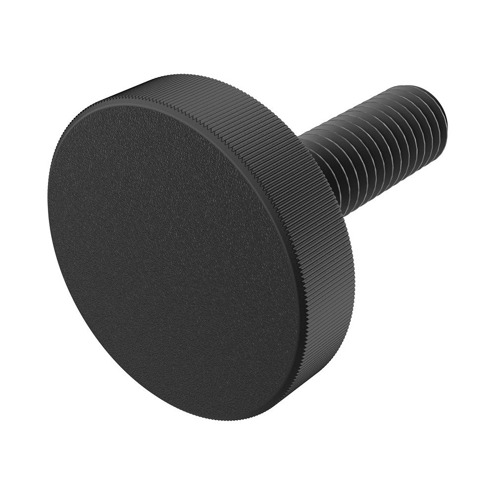 Le viti MTV sono realizzate in <strong>PA66</strong>, un materiale tecnico di alta qualità che combina eccellente resistenza meccanica, buona stabilità termica e adeguata resistenza chimica. Rappresentano un’alternativa leggera e affidabile alle viti metalliche in molteplici applicazioni industriali.
<br><br>
Disponibile nei seguenti colori: <b>Grigio</b> (RAL 7038), <b>Nero</b> (RAL 7021) e <b>Rosso</b> (RAL 3001).